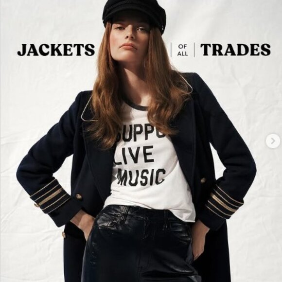 ANTHROPOLOGIE - Maeve Military Navy Peacoat BNWT - SIZE M - Picture 6 of 12